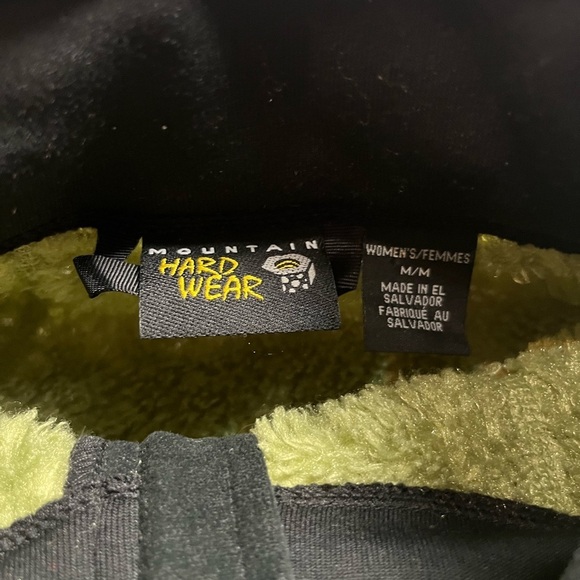 Olive Green Fleece Jacket - Picture 4 of 5